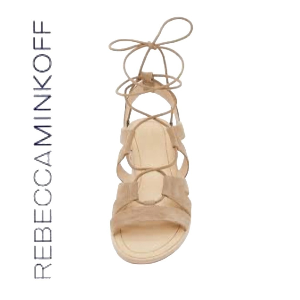 Rebecca Minkoff Greyson Ghillie Lace Up Sandals size 7.5